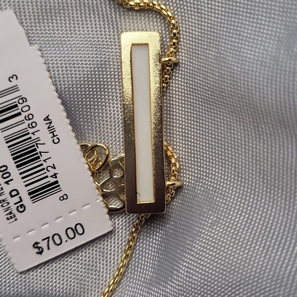 Kendra Scott leanor gld 100 necklace nwt - Picture 4 of 4